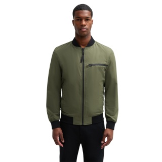 STRELLSON Bomber Jacket Clearwater Flex (wind and waterproof) green men's